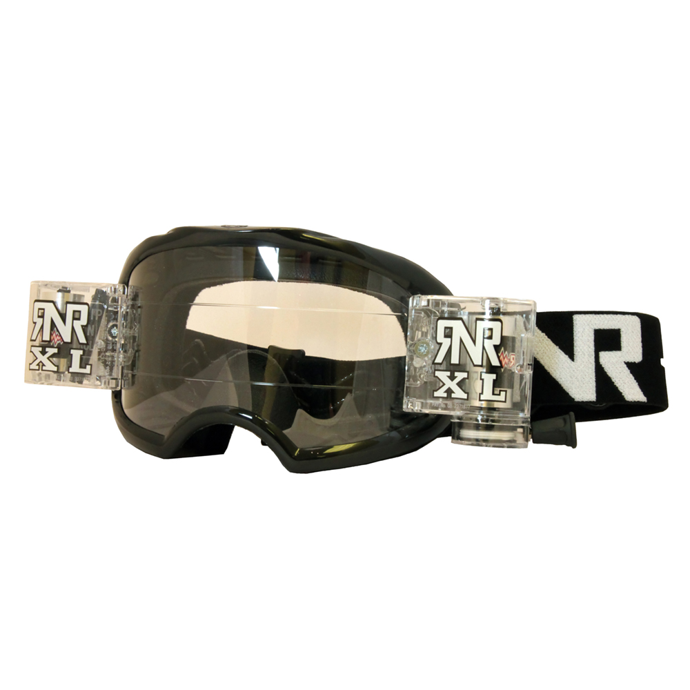 RNR COLOSSUS ROLL OFF GOGGLE BLACK